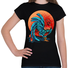 PRINTFASHION Kakas - Női póló - Fekete
