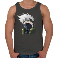 PRINTFASHION Kakashi - Férfi atléta - Sötétszürke atléta, trikó