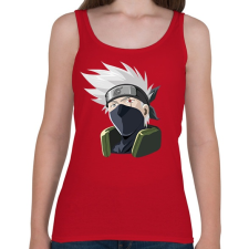 PRINTFASHION Kakashi - Női atléta - Cseresznyepiros női trikó