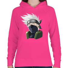 PRINTFASHION Kakashi - Női kapucnis pulóver - Fukszia női pulóver, kardigán