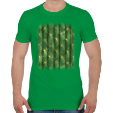PRINTFASHION Kaktusz póló - Férfi póló - Zöld