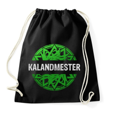 PRINTFASHION Kalandmester - Goth kör (Zöld) - Sportzsák, Tornazsák - Fekete tornazsák