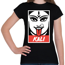 PRINTFASHION Kali - Női póló - Fekete női póló