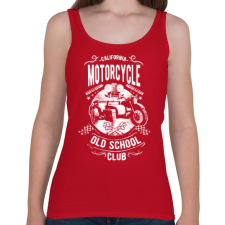 PRINTFASHION Kaliforniai öreg motorosok - Női atléta - Cseresznyepiros női trikó