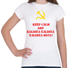 PRINTFASHION Kalinka - Női póló - Fehér női póló