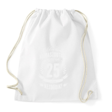 PRINTFASHION kamasz-25-white - Sportzsák, Tornazsák - Fehér tornazsák