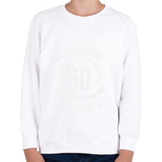 PRINTFASHION kamasz-60-white - Gyerek pulóver - Fehér