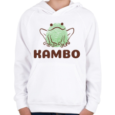 PRINTFASHION KAMBO - Gyerek kapucnis pulóver - Fehér gyerek pulóver, kardigán