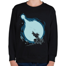 PRINTFASHION Kamehameha - Gyerek pulóver - Fekete