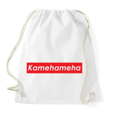 PRINTFASHION Kamehameha - Sportzsák, Tornazsák - Fehér tornazsák