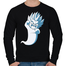 PRINTFASHION Kamikaze ghost - Férfi pulóver - Fekete