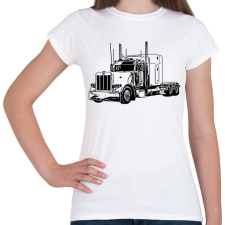 PRINTFASHION kamion - Női póló - Fehér női póló