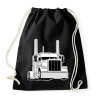 PRINTFASHION Kamion - Sportzsák, Tornazsák - Fekete