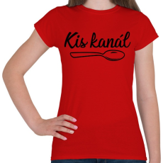 PRINTFASHION Kanál páros - kis kanál 1 - Női póló - Piros