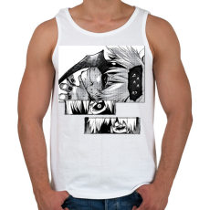 PRINTFASHION Kaneki minta (Tokyo Ghoul) - Férfi atléta - Fehér