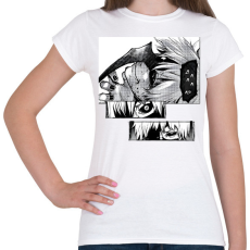 PRINTFASHION Kaneki minta (Tokyo Ghoul) - Női póló - Fehér