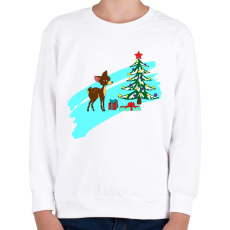 PRINTFASHION Karácsony1 - Gyerek pulóver - Fehér