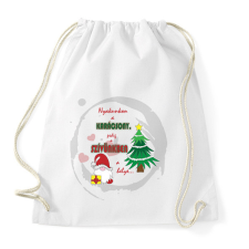 PRINTFASHION Karácsony3 - Sportzsák, Tornazsák - Fehér tornazsák