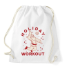PRINTFASHION Karácsony Ünnepi edzés - Sportzsák, Tornazsák - Fehér