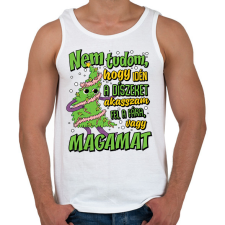 PRINTFASHION Karácsonyfa dísz - Férfi atléta - Fehér atléta, trikó