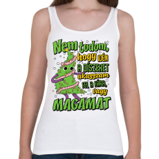 PRINTFASHION Karácsonyfa dísz - Női atléta - Fehér