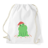 PRINTFASHION Karácsonyi béka - Sportzsák, Tornazsák - Fehér