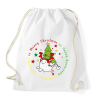 PRINTFASHION Karácsonyi - cica 1 - Sportzsák, Tornazsák - Fehér