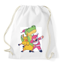 PRINTFASHION Karácsonyi csapat - Sportzsák, Tornazsák - Fehér tornazsák