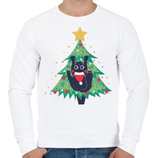 PRINTFASHION Karácsonyi hangulat  - Férfi pulóver - Fehér