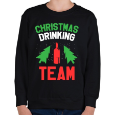 PRINTFASHION Karácsonyi ivászat - Gyerek pulóver - Fekete gyerek pulóver, kardigán