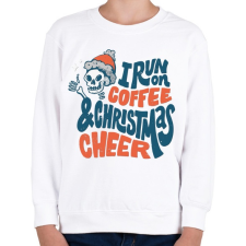 PRINTFASHION Karácsonyi - jókívánságokon élek - Gyerek pulóver - Fehér gyerek pulóver, kardigán