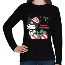 PRINTFASHION karácsonyi kuromi - Női pulóver - Fekete