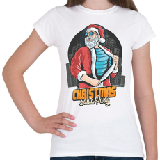 PRINTFASHION Karácsonyi party  - Női póló - Fehér