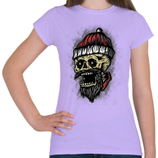 PRINTFASHION Karácsonyi rémálom - Női póló - Viola női póló