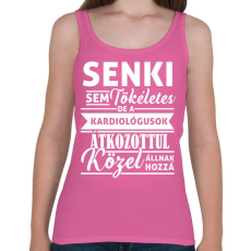 PRINTFASHION kardiologus póló - Női atléta - Rózsaszín