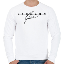 PRINTFASHION Karmann Ghia - Férfi pulóver - Fehér férfi pulóver, kardigán
