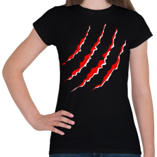 PRINTFASHION KARMOL - Női póló - Fekete