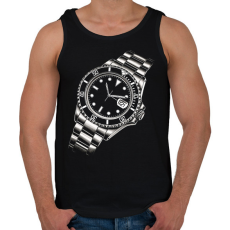 PRINTFASHION Karóra - Férfi atléta - Fekete