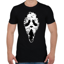PRINTFASHION Kaszás arca - Férfi póló - Fekete férfi póló