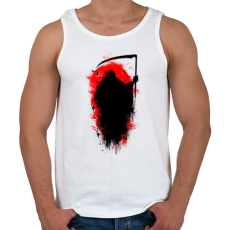 PRINTFASHION Kaszás - Férfi atléta - Fehér