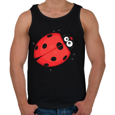 PRINTFASHION katicabogár  - Férfi atléta - Fekete atléta, trikó