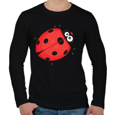 PRINTFASHION katicabogár  - Férfi hosszú ujjú póló - Fekete férfi póló