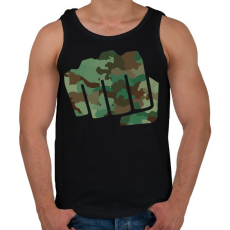 PRINTFASHION Katona öklös - Férfi atléta - Fekete