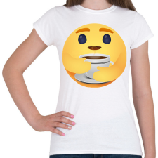 PRINTFASHION Kávé - Női póló - Fehér női póló