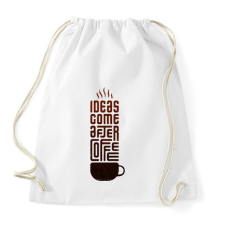 PRINTFASHION Kávé - Sportzsák, Tornazsák - Fehér tornazsák
