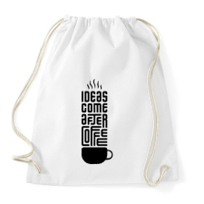 PRINTFASHION Kávé - Sportzsák, Tornazsák - Fehér tornazsák