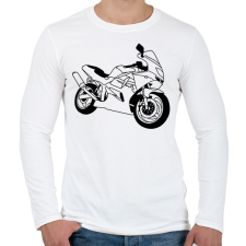 PRINTFASHION kawaff - Férfi hosszú ujjú póló - Fehér férfi póló