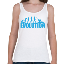 PRINTFASHION Kayak evolution - Női atléta - Fehér női trikó