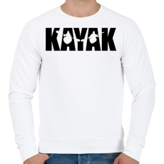 PRINTFASHION KAYAK - Férfi pulóver - Fehér
