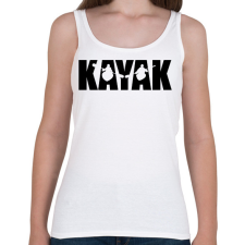 PRINTFASHION KAYAK - Női atléta - Fehér női trikó